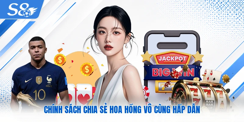 Chính sách chia sẻ hoa hồng vô cùng hấp dẫn